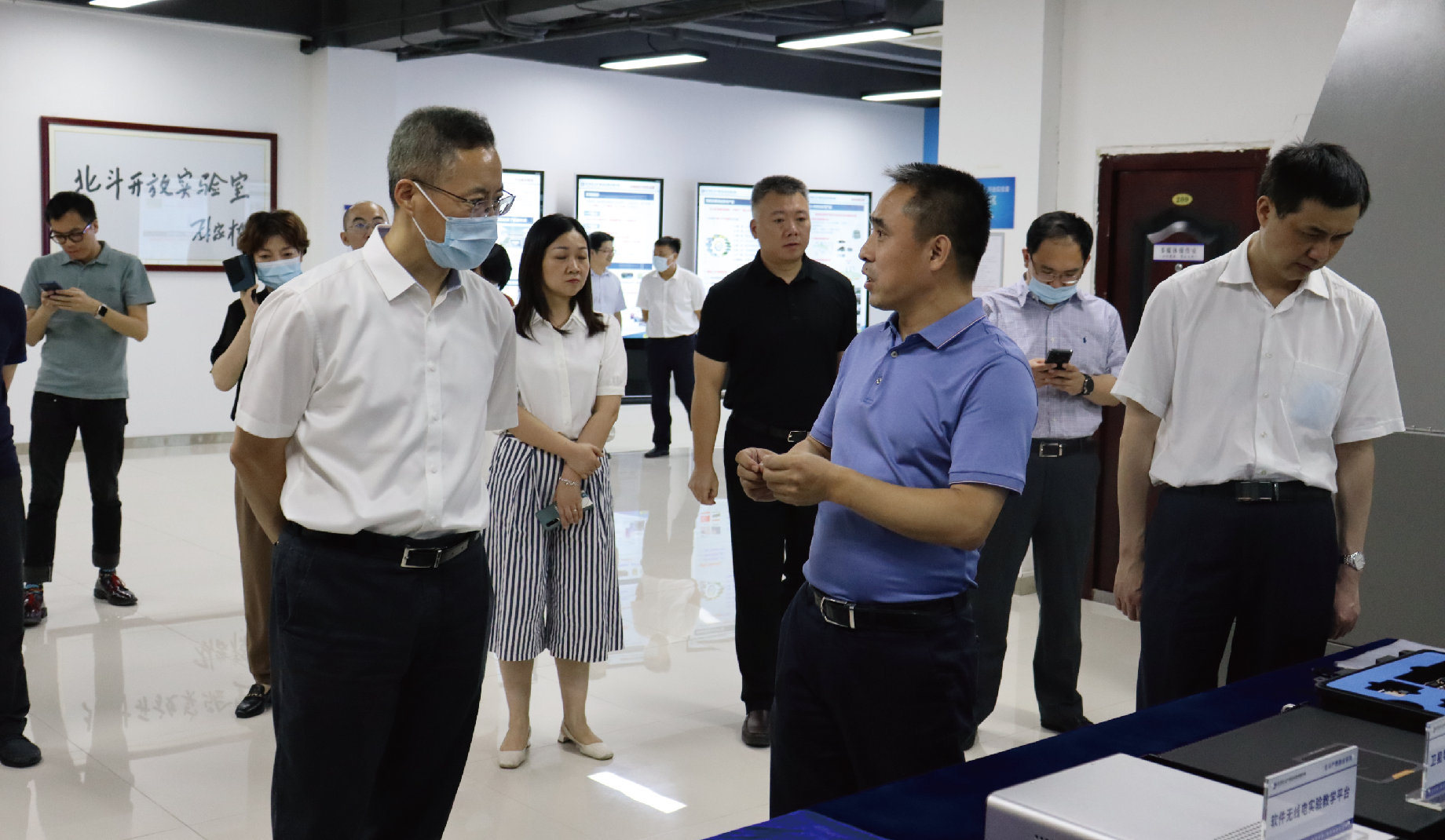 2021年9月15日，國家發改委創新和高技術發展司司長沈竹林一行蒞臨調研